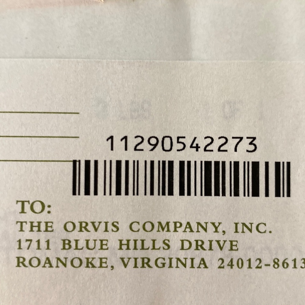 New in box Orvis Trail Rider Cowboy Hat